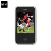 H108 Quad Band Dual SIM Cool Mini Phone with Touch Screen Bl