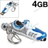 4GB USB 2.0 Flash Memory com Pedrinhas Pen Drive Memory U Di