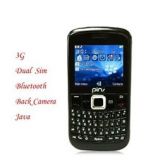 Sharpul ™ Elegante Dual-SIM 3G Câmera Qwerty Rádio FM 2.2inc